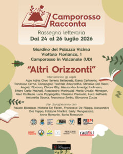 locandina con ospiti e sponsor luglio 2026